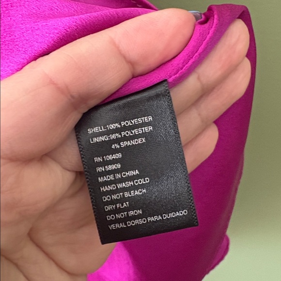 Gianni Bini Fuschia Orange Floral Embroidered Shift Dress Sz S - Picture 6 of 9